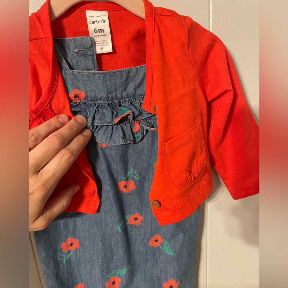 Carter’s baby girl one piece outfit